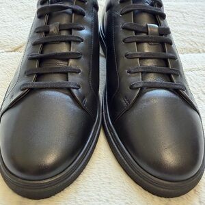 Like NEW! $395 Allen Edmonds Port Washington Canal Court Leather Sneakers 12